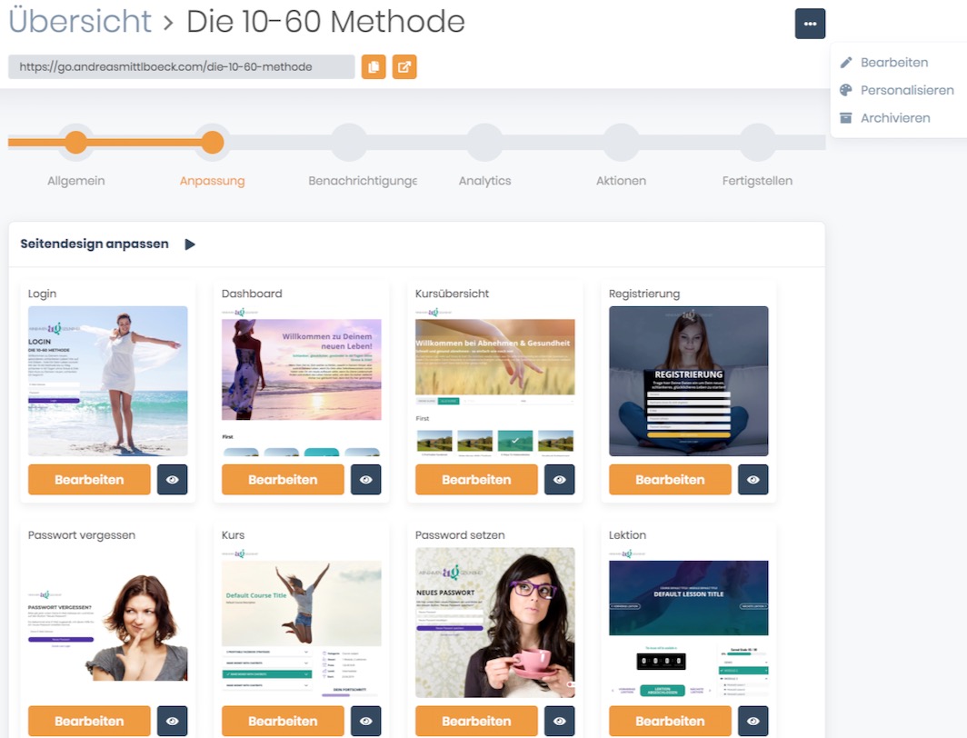Andreas Mittlböck Digitalen Mitgliederbereich Online Produkt erstellen Digistore24